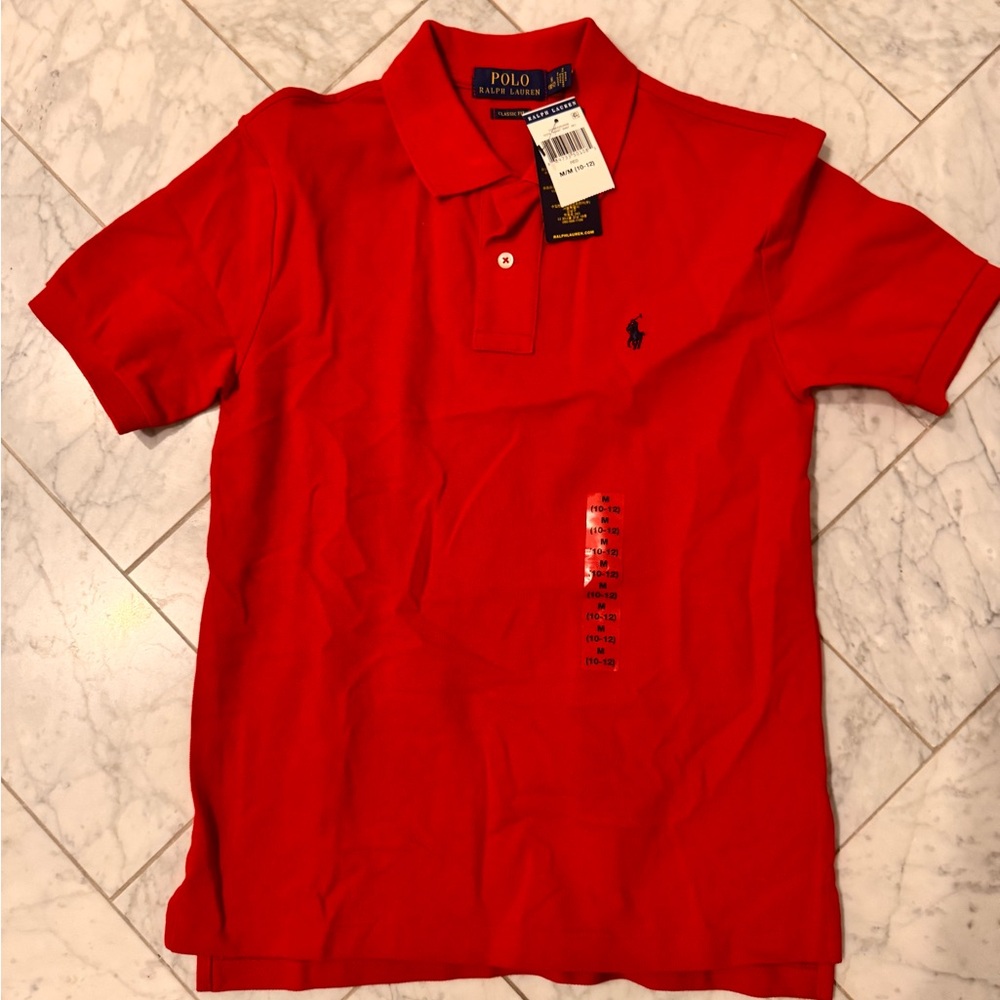 Polo Ralph Lauren Red Polo Shirt